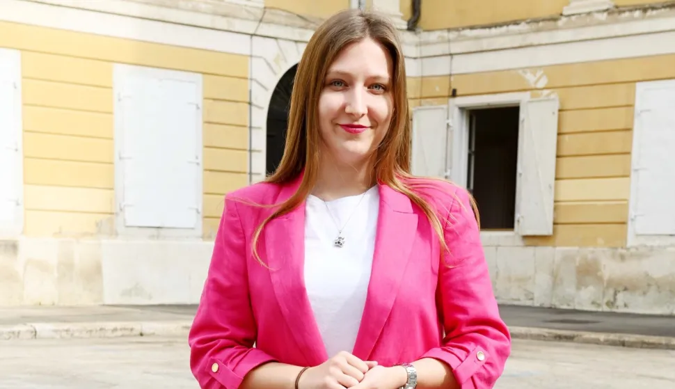 Rijeka 24.02.2026.Ines Strilić novinarka HRTova centra Rijeka Foto Marko Gracin