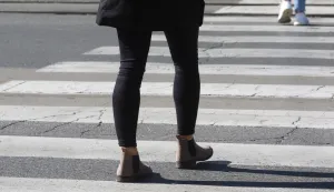 Osijek, 18. 10. 2022, Obiljezeni pjesacki prijelaz, zebra. Ilustracija, promet, horizontalna prometna signalizacija.snimio GOJKO MITIĆ