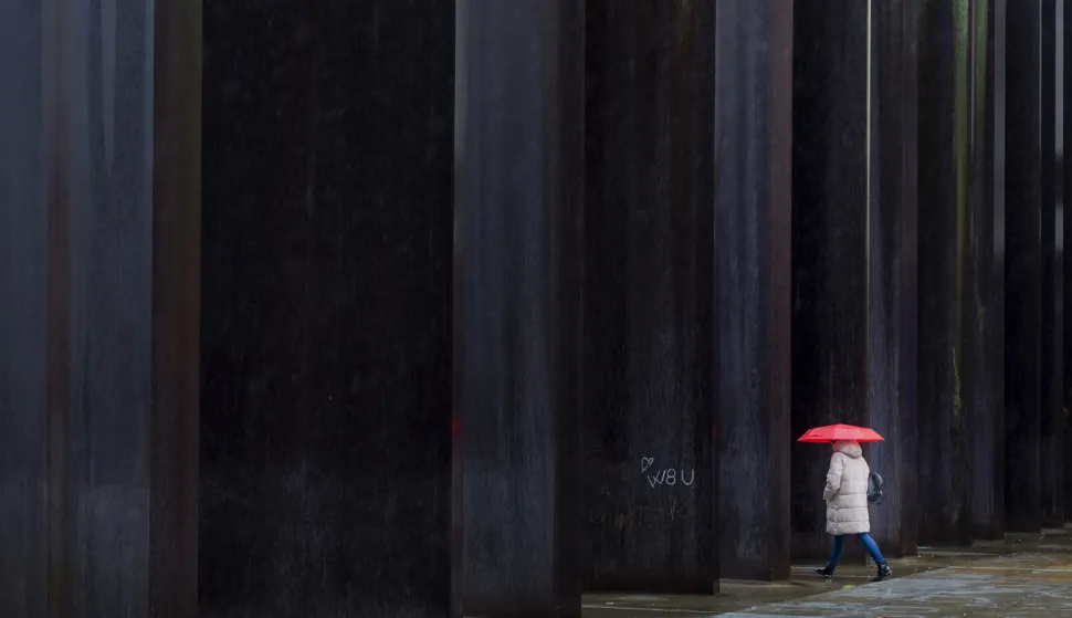 20.02.2026., Osijek - Kisa na osjeckim ulicama Photo: Davor Javorovic/PIXSELL