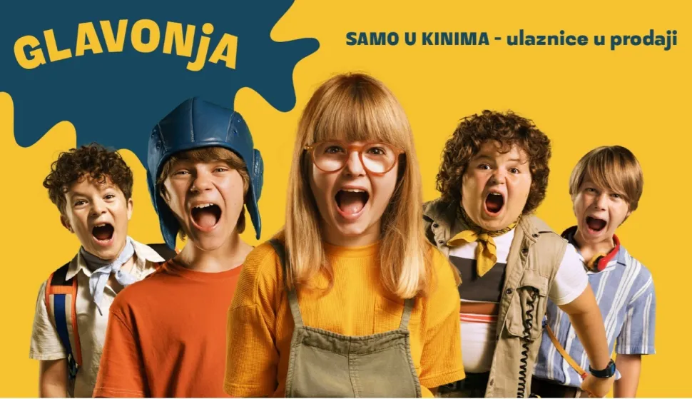 Vizual fima Glavonja - Mark Spiridonović (prvi slijeva)