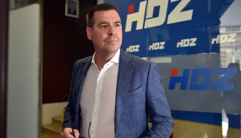 Zagreb, 24.07.2024 (novosti) - HDZ, sjednica predsjednistva, dolasci, na slici Mislav Herman..foto Davor Kovacevicnovosti