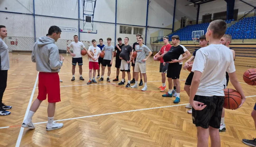 Kontrolni treninzi, NBA u &scaron;kolama, &ldquo;repka&rdquo; opet u Gradskom vrtu