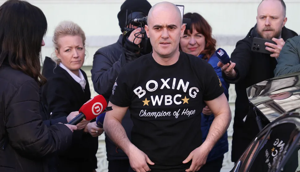 Osijek, 03. 03. 2025., Zatvor u Osijek, Josip Dabro, nizlazak iz pritvora, pritvor, izlazakSNIMIO BRUNO JOBST