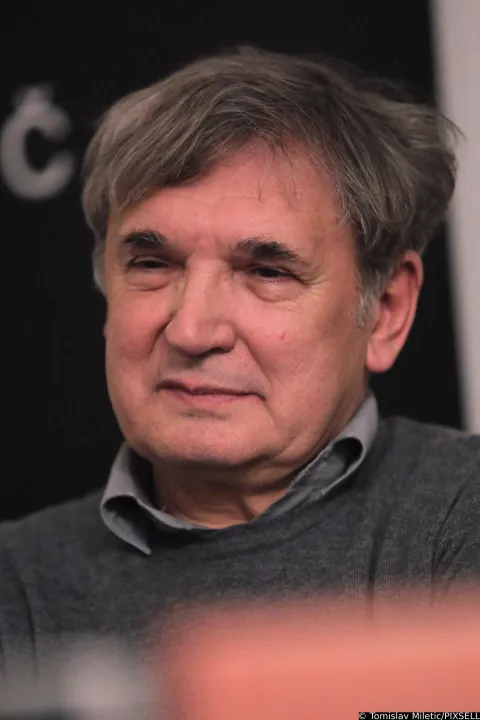 17.01.2019, Zagreb - U Drustvu hrvatskih knjizevnika odrzala se se promocija stote knjige Pavla Pavlicica Bakrene sove i drugog kola izabranih djela. rZlatko Kramaric. rPhoto: Tomislav Miletic/PIXSELL 