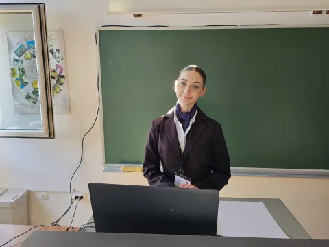 Anastasiia Hrishchenko pobjednica u kategoriji Poslovanje recepcije hotela