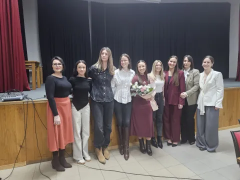 Petrine prijateljice na predstavljanju slikovnice