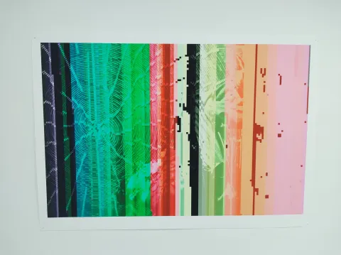 U Galeriji Knifer u Osijeku u četvrtak je otvorena izložba vizualnog osječkog umjetnika Marka Pa&scaron;alića pod nazivom "unutarnje ti&scaron;ine" 