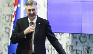 Zagreb, 16.02.2026. - 147. sjednica Vlade RH. Na fotografiji premijer Andrej Plenković. foto HINA/ Lana SLIVAR DOMINIĆ/ lsd