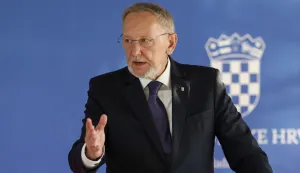 Zagreb, 13.11.2025 - Ministar ministar unutarnjih poslova dao je izjavu nakon sjednice Vlade RH.foto HINA/ Damir SENČAR/ ds