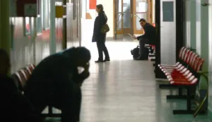 12.02.2015., Varazdin - Sezona gripe je na vrhuncu, u cekaonicama lijecnickih ordinacija u zgradi Zavoda za javno zdrvastvo Varazdinske zupanije tek poneki bolesnik. Photo: Marko Jurinec/PIXSELL------4 stupcanovosit