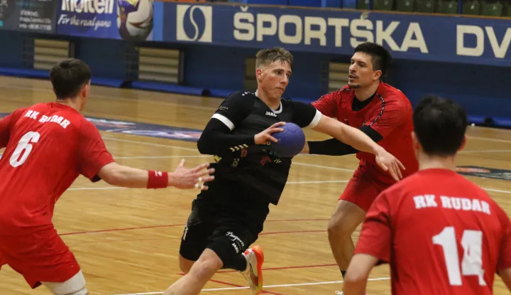 Osijek, 21. 02. 2026, SD Zrinjevac, rukomet, Osijek - Rudar (Rude), Premijer liga - Liga za ostanak.snimio GOJKO MITIĆ