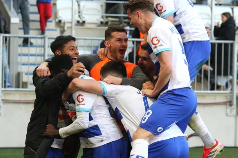 Osijek, 28. 02. 2026, Opus Arena, nogomet, Osijek - Vukovar, SuperSport HNL 25/26. Samuel Akere (57).snimio GOJKO MITIĆ