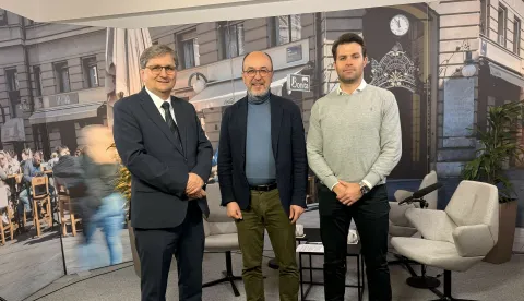 MAGAZINCredit: MANJGURACaption:Antonio &Scaron;ustić, Kre&scaron;imir Macan i Vedran Car