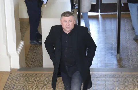 Osijek, 04. 02. 2025., Županijski sud Osijek, Damir Dekanić, suđenjeSNIMIO BRUNO JOBST