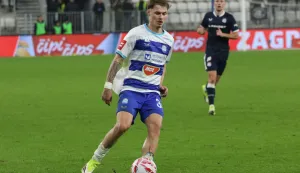 Osijek, 25. 01. 2026, Opus Arena, nogomet, Osijek - Dinamo. SuperSport HNL 25/26. Anton Matković (34).snimio GOJKO MITIĆ