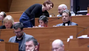 20.02.2026., Zagreb - Sabor je burni politicki tjedan zavrsio glasovanje, na kojem je potvrdjen novi ministar Alen Ruzic i time potvrdjena vladajuca vecina. Photo: Patrik Macek/PIXSELL