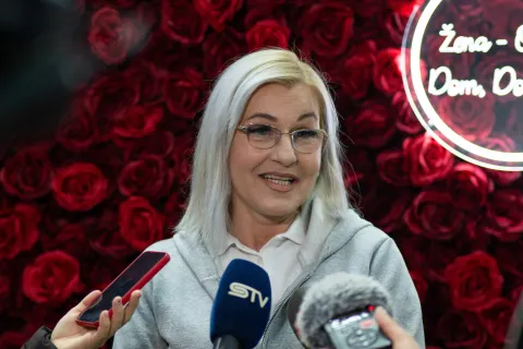 Osijek, 3. 3. 2026., Tribina o ženama u organizaciji Udruge braniteljica i žena HDZ-a Ivana Kračun; dan žena; tribina; braniteljice; žene; HDZ