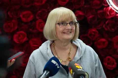 Osijek, 3. 3. 2026., Tribina o ženama u organizaciji Udruge braniteljica i žena HDZ-a Jadranka Ban; dan žena; tribina; braniteljice; žene; HDZ