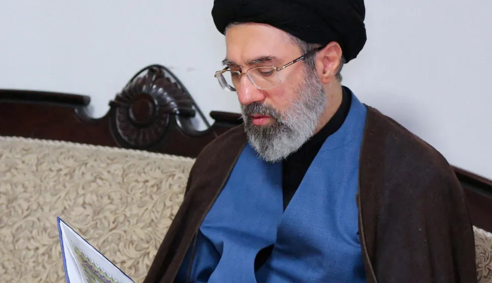 FILE PHOTO: Mojtaba Khamenei, the second son of Iran's Supreme Leader Ayatollah Ali Khamenei, visits Hezbollah's office in Tehran, Iran, October 1, 2024. Office of the Iranian Supreme Leader/WANA (West Asia News Agency)/Handout via REUTERS ATTENTION EDITORS - THIS PICTURE WAS PROVIDED BY A THIRD PARTY./File Photo Photo: OFFICE OF THE IRANIAN SUPREME LE/REUTERS