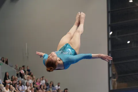 Osijek, 06. 04. 2024., Dvorana Gradski vrt, DOBRO World Cup Osijek, DWC 2024, 1 dan - finale, Korent TijanaSNIMIO BRUNO JOBST