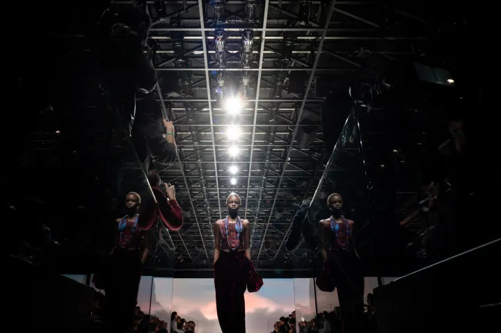 Milano Fashion Week - Women F/W 26-27Giorgio Armani fashion showVibesMilan, Italy1st March 2026&copy;SGPItaliaid 134512_001* Not Exclusive Photo: SGP/SIPA USA