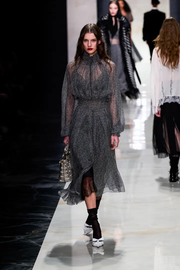 Paula EngbertMilano Fashion Week - Women F/W 26-27Dolce & Gabbana Fashion ShowCatwalkMetropoli Dolce & Gabbana - Milan, Italy28th February 2026&copy;SGPItaliaid 134551_001* Not Exclusive Photo: SGP/SIPA USA