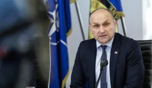 Zagreb, 02.03.2026. - Konferencija za medije povodom početka temeljnog vojnog osposobljavanja.Na fotografiji Ivan Anu&scaron;ić.foto HINA/ Edvard &Scaron;U&Scaron;AK