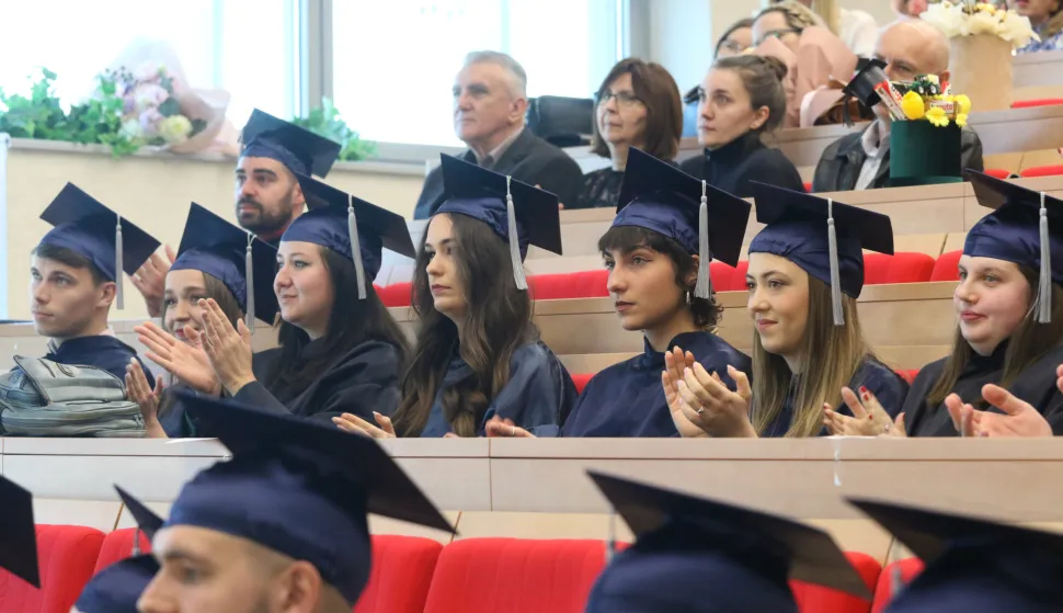 Osijek, 06. 03. 2026, FAZOS, Promocija magistara.snimio GOJKO MITIĆ