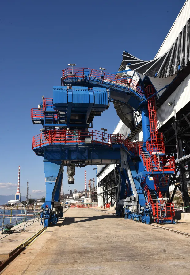 Reportaža, Rafinerija nafte Rijeka, Urinj05.03.26.Foto:Dean Miculinić