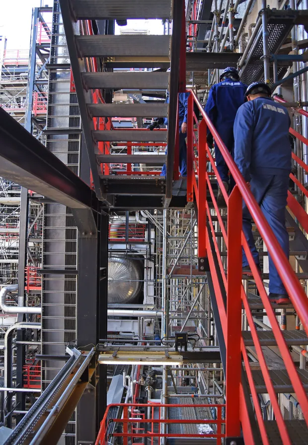 Reportaža, Rafinerija nafte Rijeka, Urinj05.03.26.Foto:Dean Miculinić