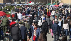 Osijek, 07. 03. 2026., Sajam antikviteta, ožujak 2026, lijepo vrijeme; gužvaSNIMIO BRUNO JOBST