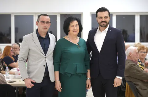 Josipovac, 06. 03. 2026., Hrvatski dom Josipovac, umirovljenici, zabava, Dan žena, MATICA HRVATSKIH UMIROVLJENIKA, plesnjak, Jakov Mihaljević; Marija Sužnjević; Dragan VulinSNIMIO BRUNO JOBST