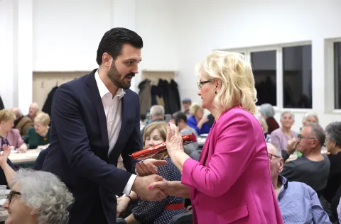 Josipovac, 06. 03. 2026., Hrvatski dom Josipovac, umirovljenici, zabava, Dan žena, MATICA HRVATSKIH UMIROVLJENIKA, plesnjak, Dragan VulinSNIMIO BRUNO JOBST