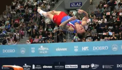 Osijek, 12. 05. 2025, SD Gradski vrt, Dobro World Cup 2025, Osijek. Final day 1. Aurel Benović.snimio GOJKO MITIĆ