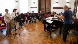 Osijek, 4. 3. 2026., Intervju i proba povodom koncerta Pop rock rapsodijaKoncert; pop rock rapsodija; HNK; glazbenici; pjevači; rock; pop; glazba; kultura; intervju 