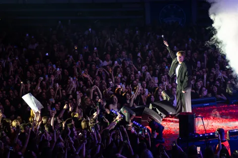 Osijek, 7. 3. 2026., Koncert Jakova Jozinovića, Gradski vrtJakov Jozinović; koncert; glazba; kultura