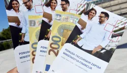 07.06.2025., Sibenik - Kupovina trezorskih zapisa Ministarstva financija Photo: Hrvoje Jelavic/PIXSELL