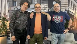 MAGAZINCredit: MANJURACaption:Bojan Mu&scaron;ćet, Kre&scaron;imir Macan i Dragan Petric