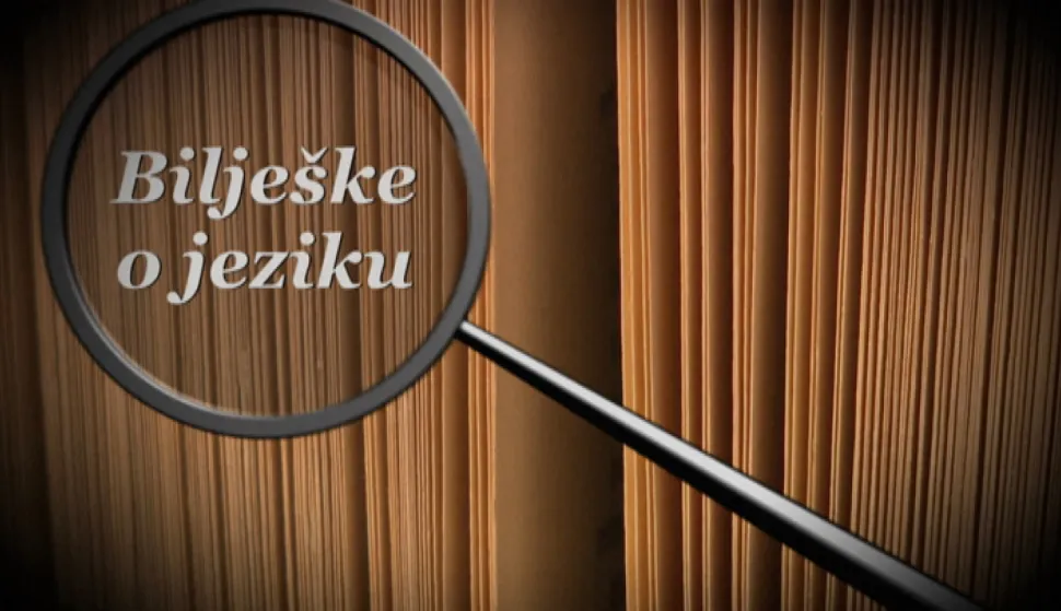 bilje&scaron;ke o jeziku