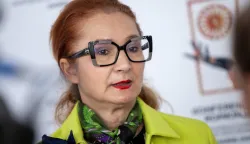 Zagreb, 9.3.2026 - U povodu Međunarodnog dana žena, Savez Roma u RH "KALI SARA" održao je okrugli stol pod nazivom "Kuća za nas". Događaj je otvoren razgovorom s književnicom Marinom Vujčić, autoricom knjige "Sigurna kuća". Na slici Vi&scaron;nja Ljubičić.Foto HINA/ Sasa KOLJAN/ sk