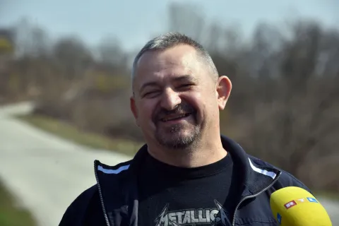 Slunj, 09.03.2026 (novosti) - prva generacija rocnika stigla na TVO (temeljna vojna obuka) u vojarnu Eugen Kvaternik, na slici Darko Zugaj.foto Davor Kovacevicnovosti