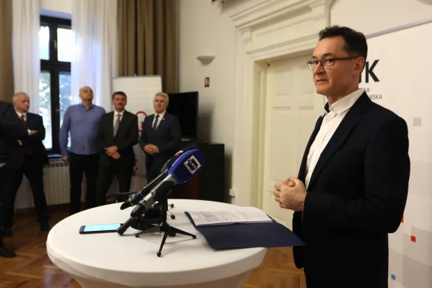 Osijek, 09. 03. 2026, Hrvatska gospodarska komora, Županijska komora Osijek, HGK. Press: Proljetna sjetva. Igor Mikulić.snimio GOJKO MITIĆ