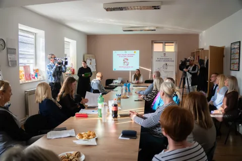 Osijek, 9. 3. 2026., Dru&scaron;tvo MS - prava žena s invaliditetommultipla skleroza; MS; žene s invaliditetom; invaliditet; dan žena; tribina