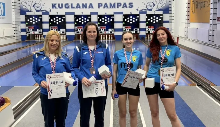 Ines Tomić i Andrijana Marković-Đurin osvojile naslov državnih viceprvakinja