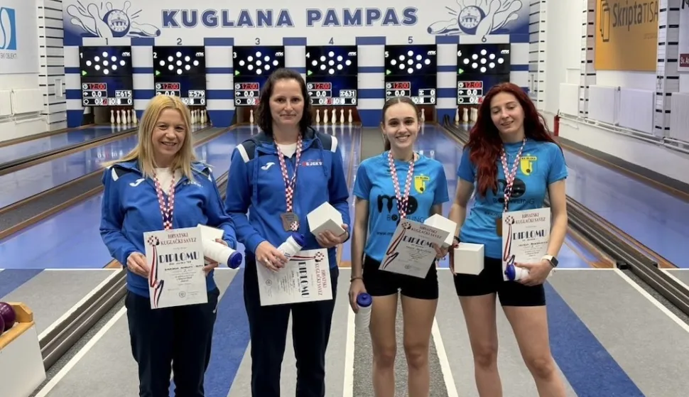 Ines Tomić i Andrijana Marković-Đurin osvojile naslov državnih viceprvakinja