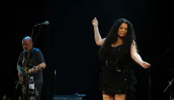 Pula,12.03.2026. - Britanska blues i soul pjevačica Kyla Brox nastupila na Backstage Live Pula Festivalu u Istarskom narodnom kazali&scaron;tu. foto HINA/ Ante GUDELJ