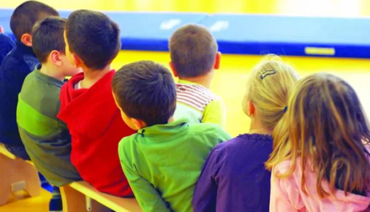 RIJEKA, 12. 03. 2012. - ILUSTRACIJA, DRENOVA, DJEČJI VRTIĆ DRENOVA, DIJETE, DJECA S LEĐA    SNIMIO: VEDRAN KARUZA