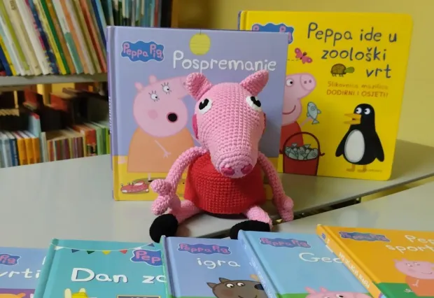 Osijek, 04. 03. 2026., Gradska knjižnica, Industrijska četvrt, izložba, kukučanje, heklanje, lutke, lutka, handmade, Miranda SertićFoto: GISKO