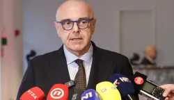 Zagreb, 20.02.2026 - Nastavak 9. sjednice Hrvatskog. Sabor je potvrdio za Alena Ružića za novog ministra rada, mirovinskog sustava, obitelji i socijalne politike. Na fotogrtafiji Alen Ružić.foto HINA/ Admir BULJUBA&Scaron;IĆ/ abu