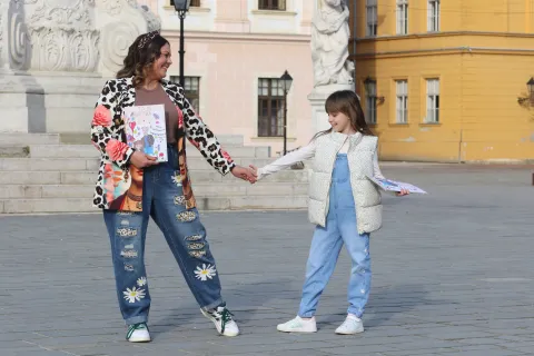 Odgojiteljica Ana Juretić i 8-godi&scaron;nja Lota Ilija&scaron; udružile kreativnost: Teta napisala priču, a nećakinja ju ilustrirala